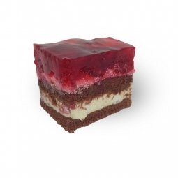 Málnás kocka szelet 160g