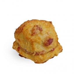 Fokhagymás baconos pogácsa 75g