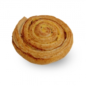 Szénhidrát csökkentett, alacsony cukortartalmú vaníliás ízű csiga, cukorral és édesítőszerekkel 5x80g/csomag (KF) 